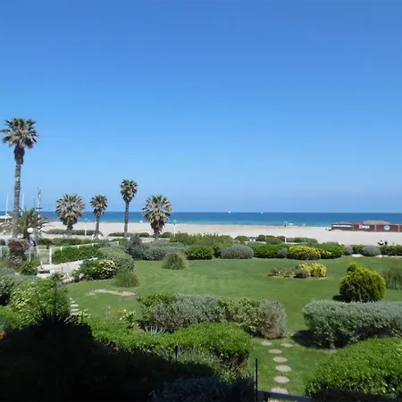Renove 4 Pers Face Avec Parking Et Climatisation - Fr-1-696-126 Apartamento Canet-en-Roussillon